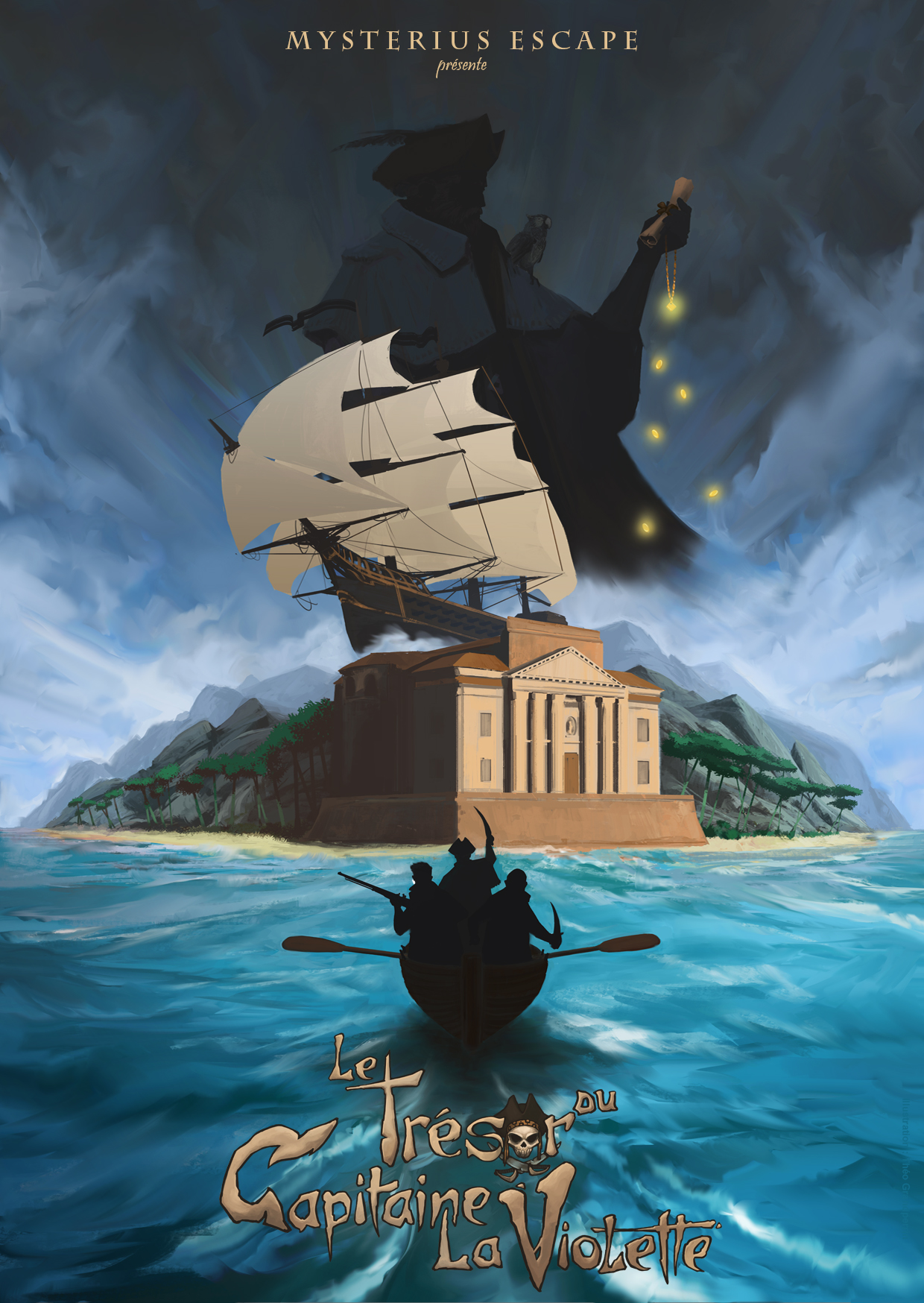 Le Tresor du Capitaine La Violette - jeu geant Toulouse